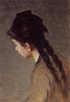 伊娃 岡薩雷斯 Portrait of Jeanne Gonzales in Profile 伊娃 岡薩雷斯 Portrait of Jeanne Gonzales in Profile